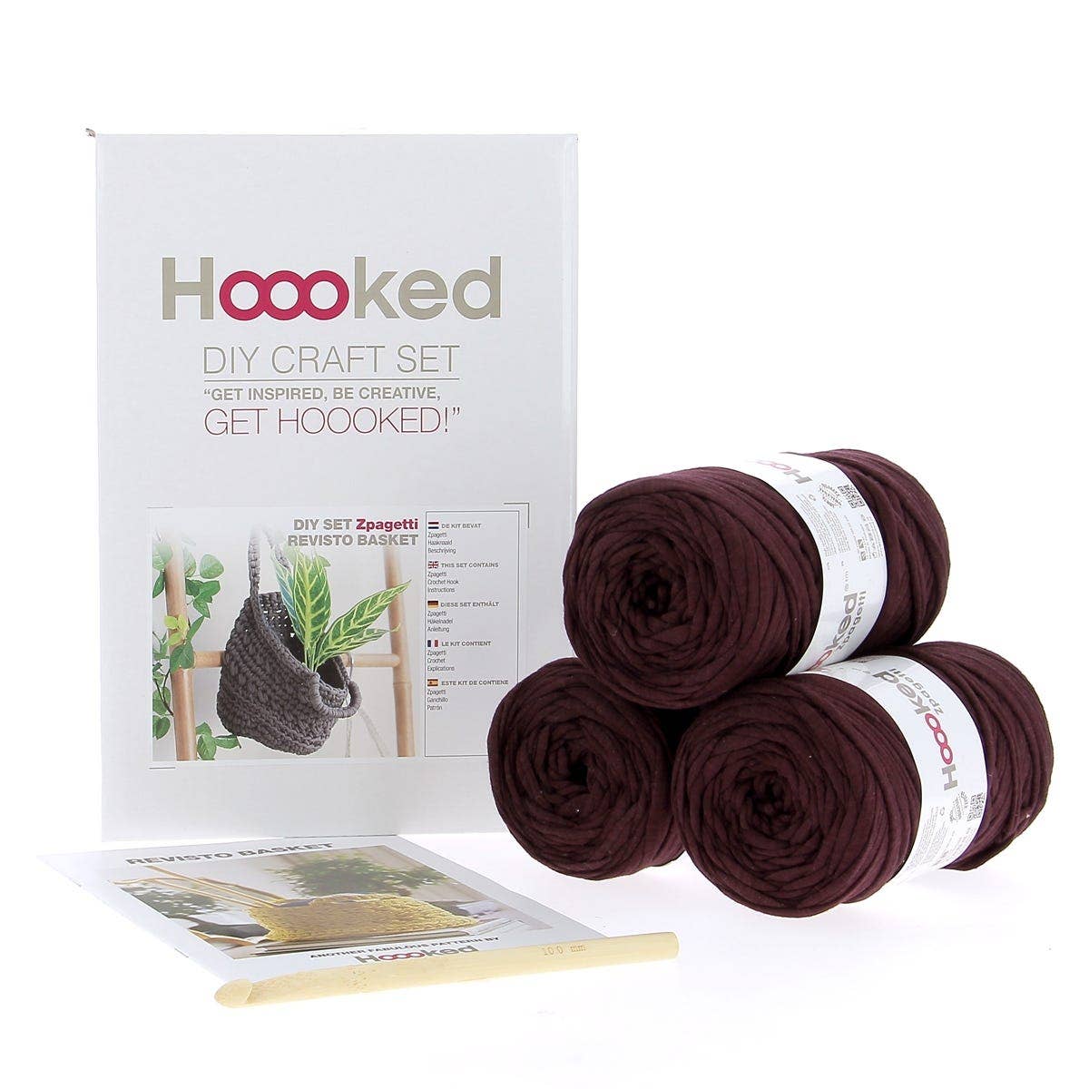 Basket Marsala Crochet Kit