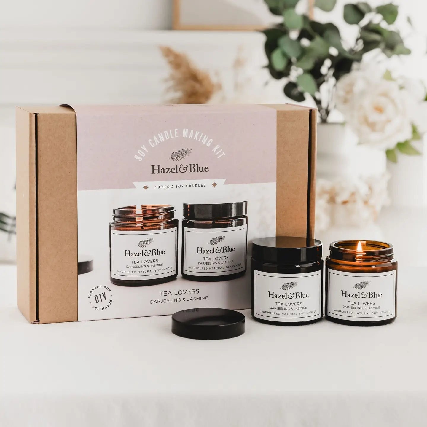 Tea Lovers Essential Oil Soy Candle Making Kit