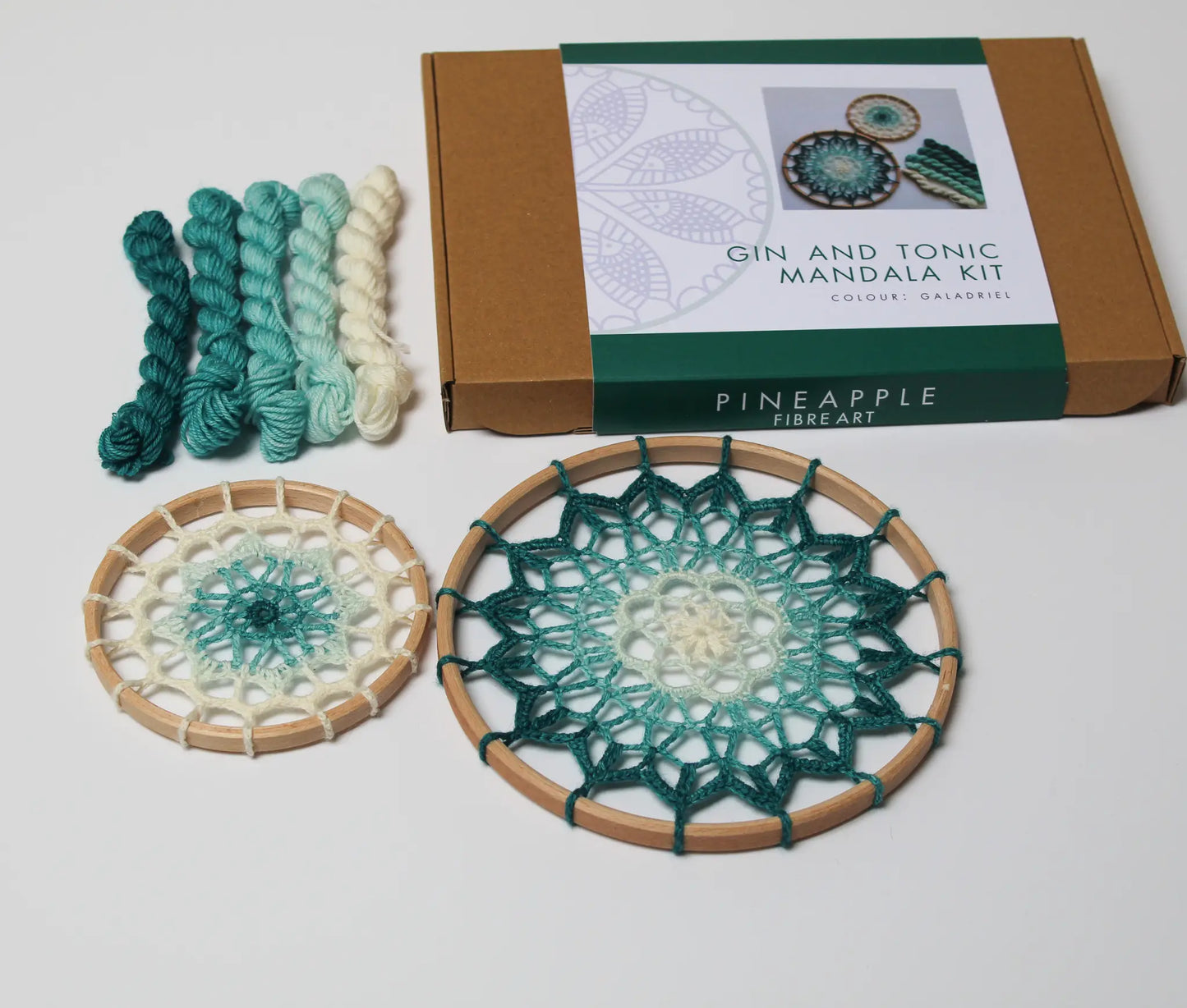 Gin and Tonic Crochet Mandala kit