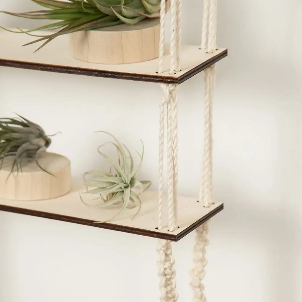 Three Tier Macrame shelf Kit