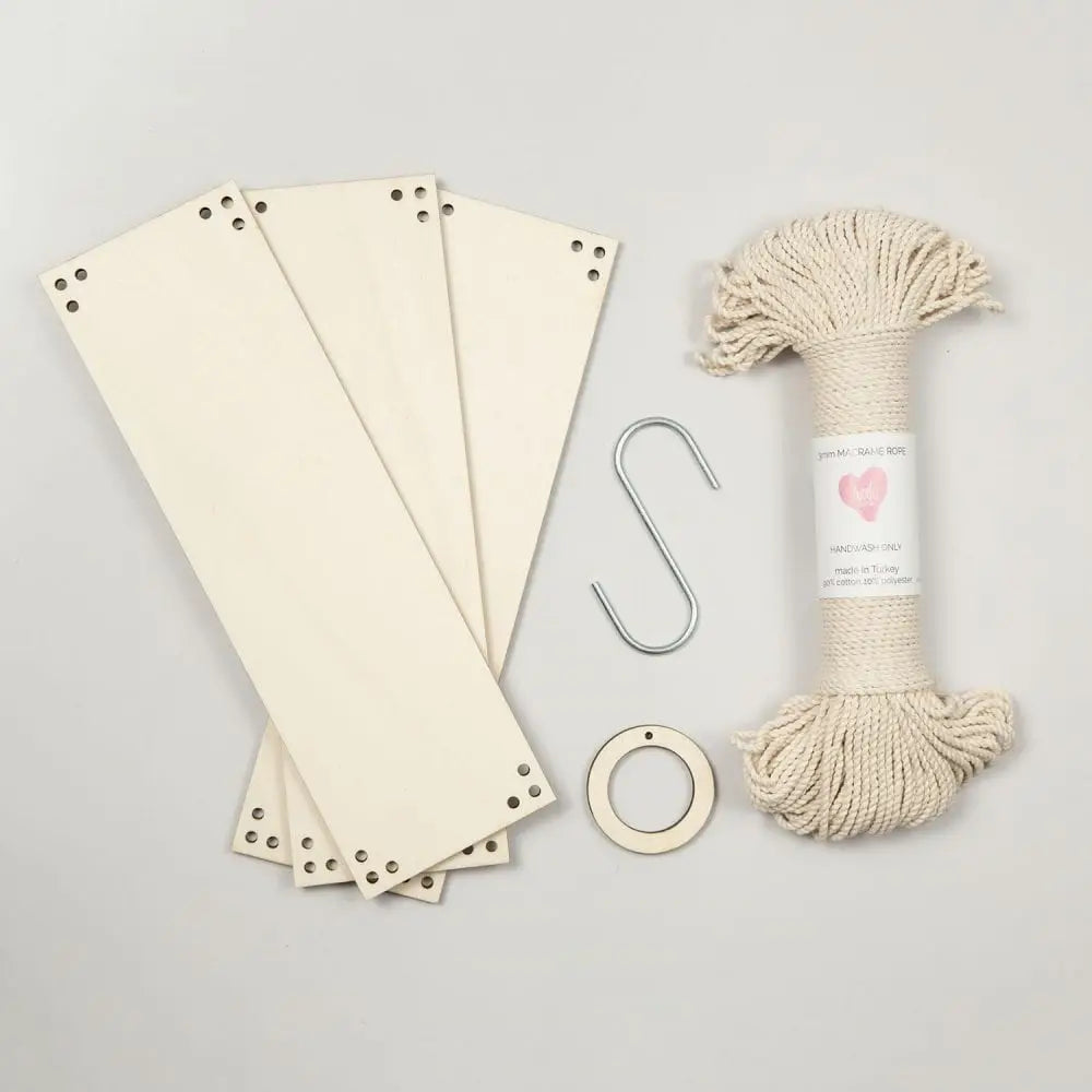 Three Tier Macrame shelf Kit