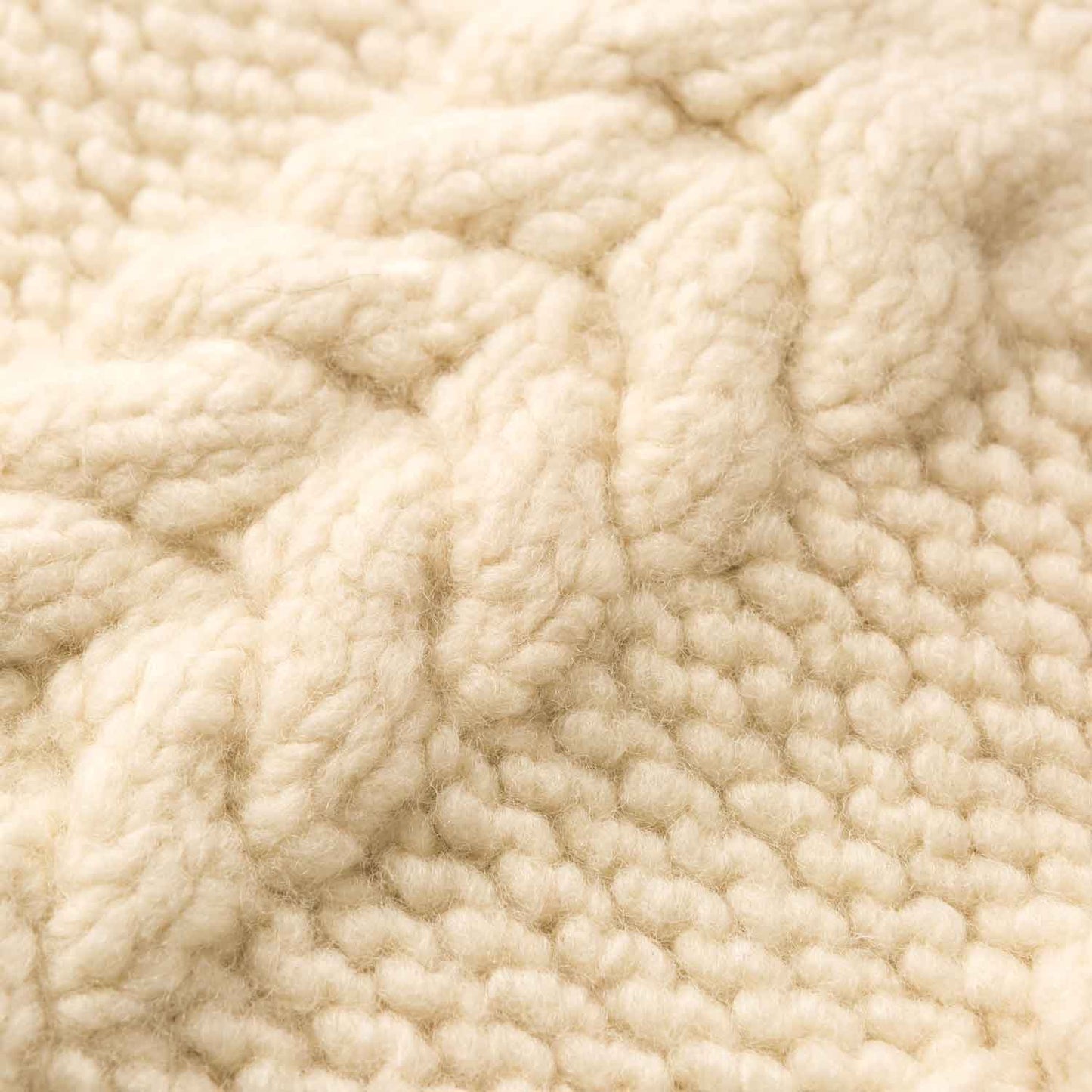 Merino Wool Cable Bag Knitting Kit