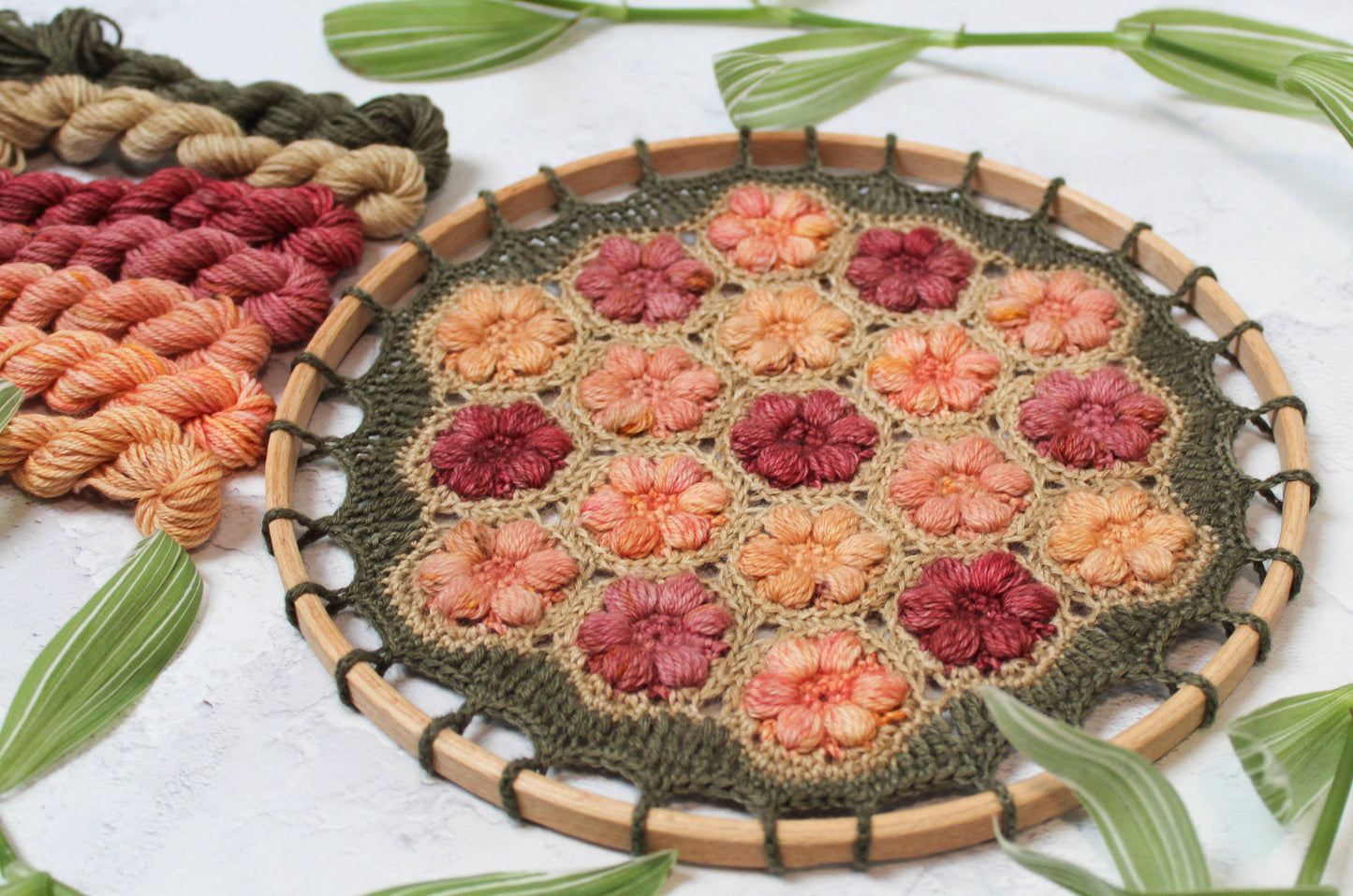 Peach Blossom Mandala Kit