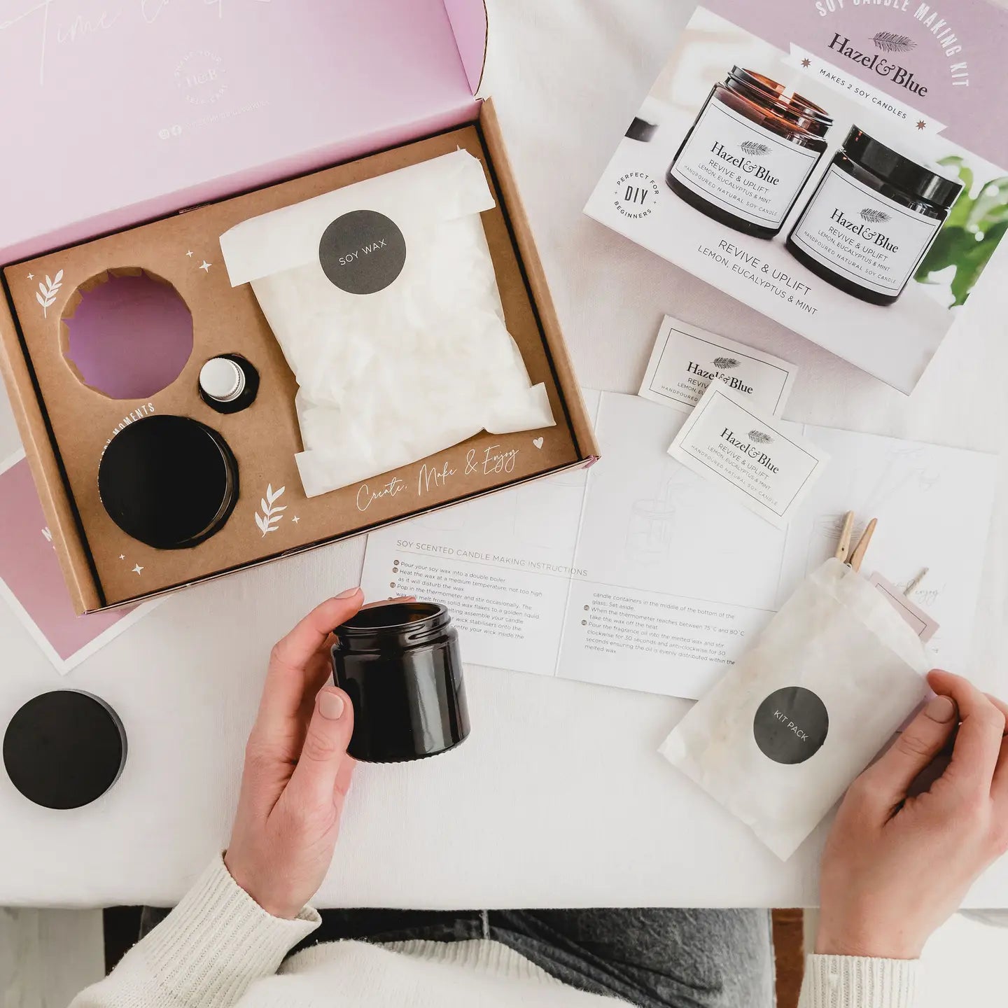 Revive & Uplift Soy Candle Making Kit