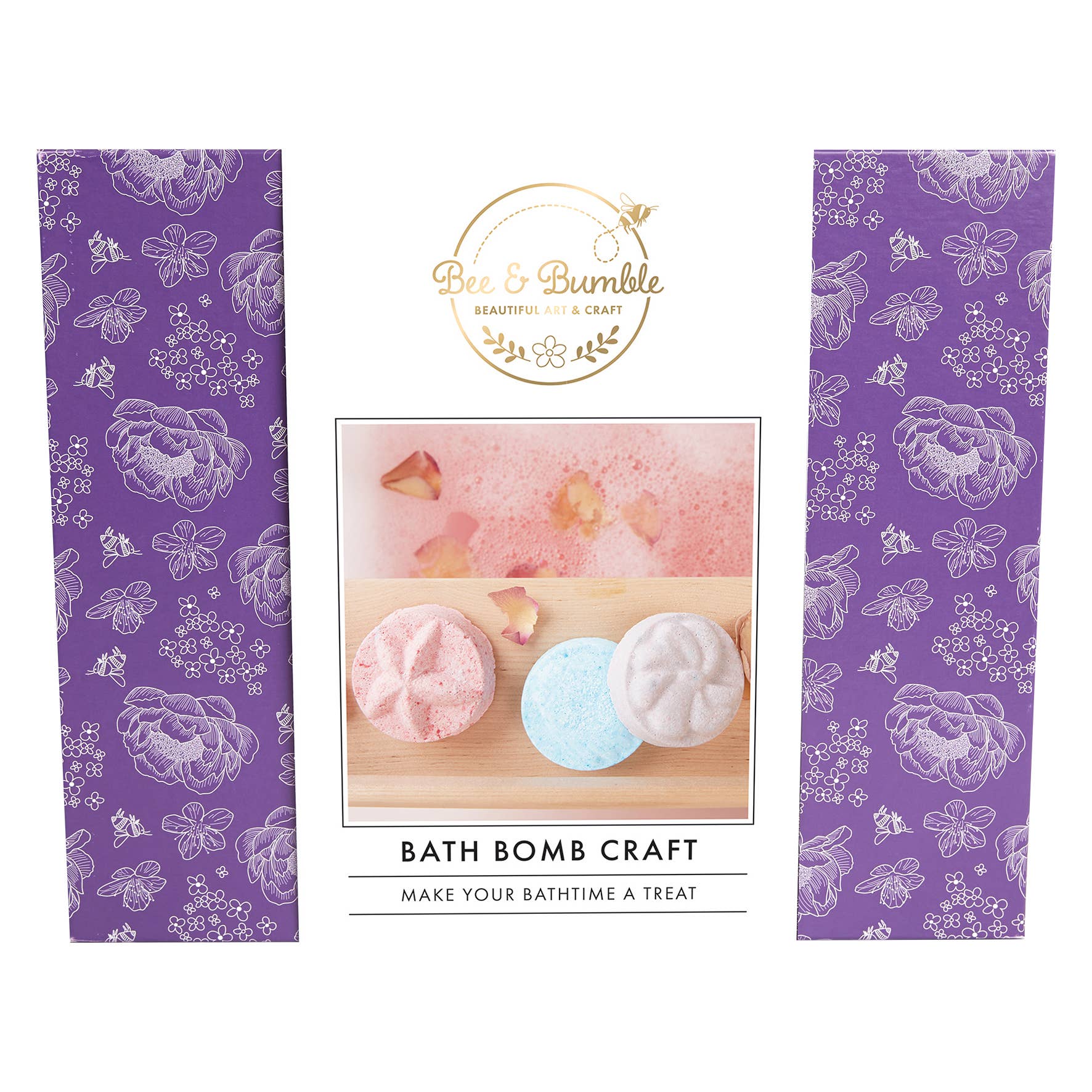 Craft Maker Indulgent Bath Bomb Kit Deluxe - Craft Kits - Art + Craft -  Adults - Hinkler