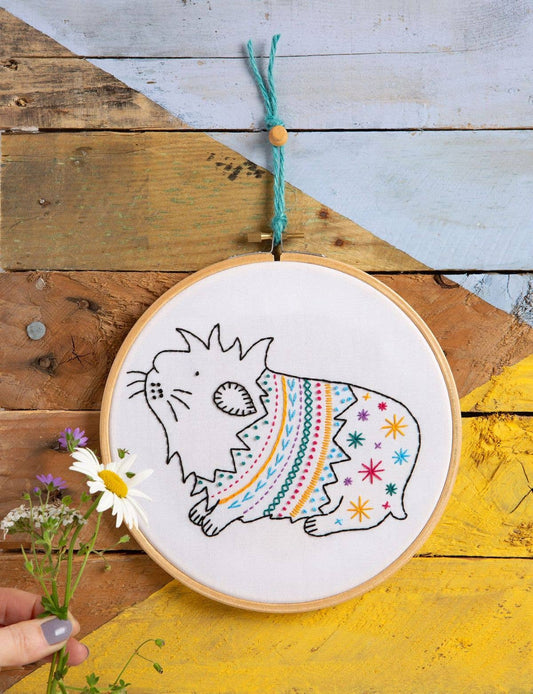Guinea Pig Embroidery Kit