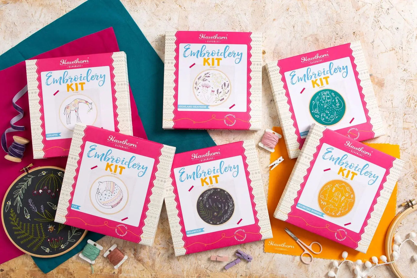 Elephant Embroidery Kit