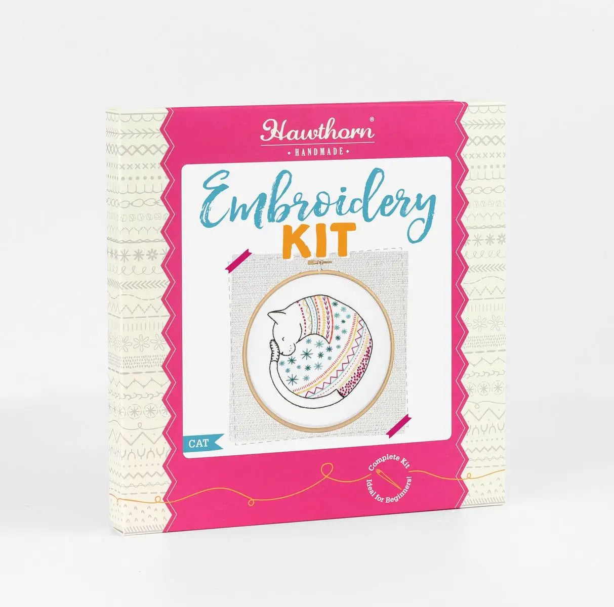 Cat Embroidery Kit