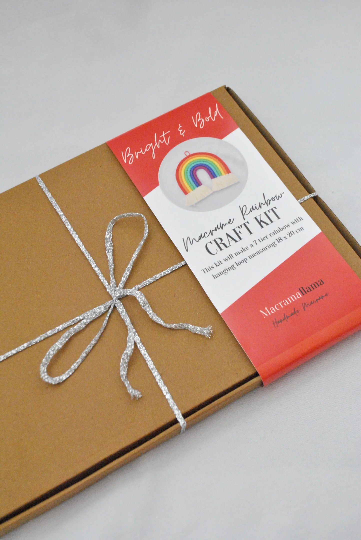 Rainbow Macramé Craft Kit
