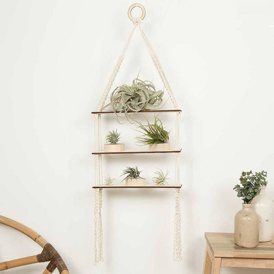 Three Tier Macrame shelf Kit